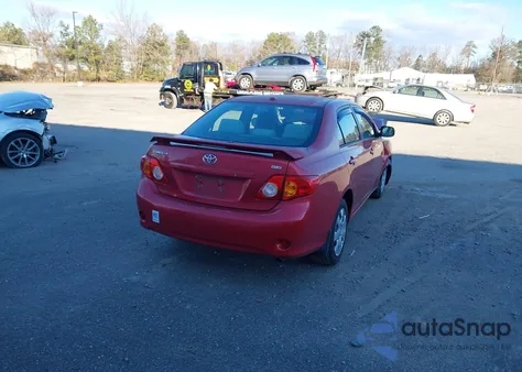 2009 Toyota Corolla Xle z USA, uszkodzony, nr VIN 2T1BU40E89C072146